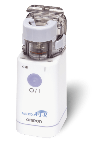 מכשיר אינהלציה קומפקטי ונייד MicroAIR U22 מבית OMRON
