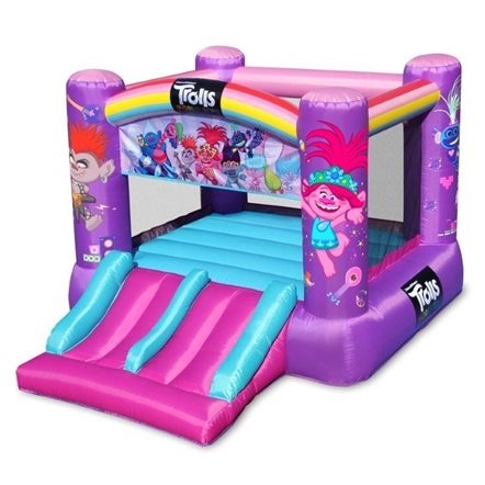 מתקן מתנפח לילדים 3001 עם מגלשה כפולה ושילוב של אורות וצלילים מבית HAPPY HOP