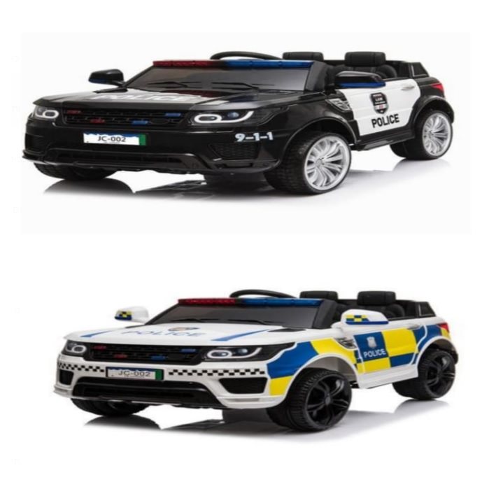 מכונית משטרה ממונעת 12V לילדים 383903 מבית CITYSPORT