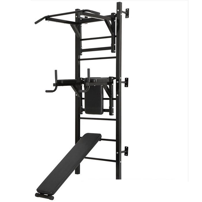 סולם שוודי ברזל רב תכליתי 125808 כולל מתח ומקבילים מבית CITYSPORT