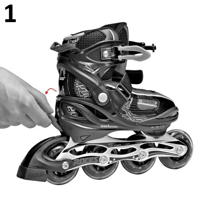 רולר בליידס לבנים 474003 מבית ROCES