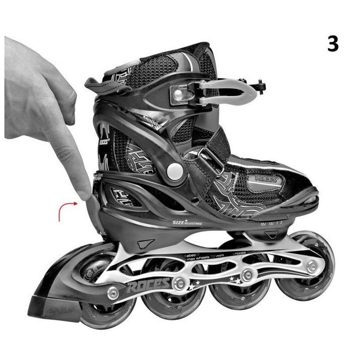 רולר בליידס לבנים 474003 מבית ROCES