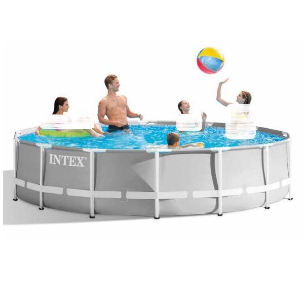 בריכת אינטקס עמודים עגולה 26716 בגודל 366X99 ס";מ מבית INTEX