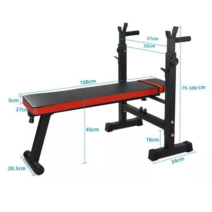 ספת כושר לאימון והרמת משקולות 485556 מבית CITYSPORT
