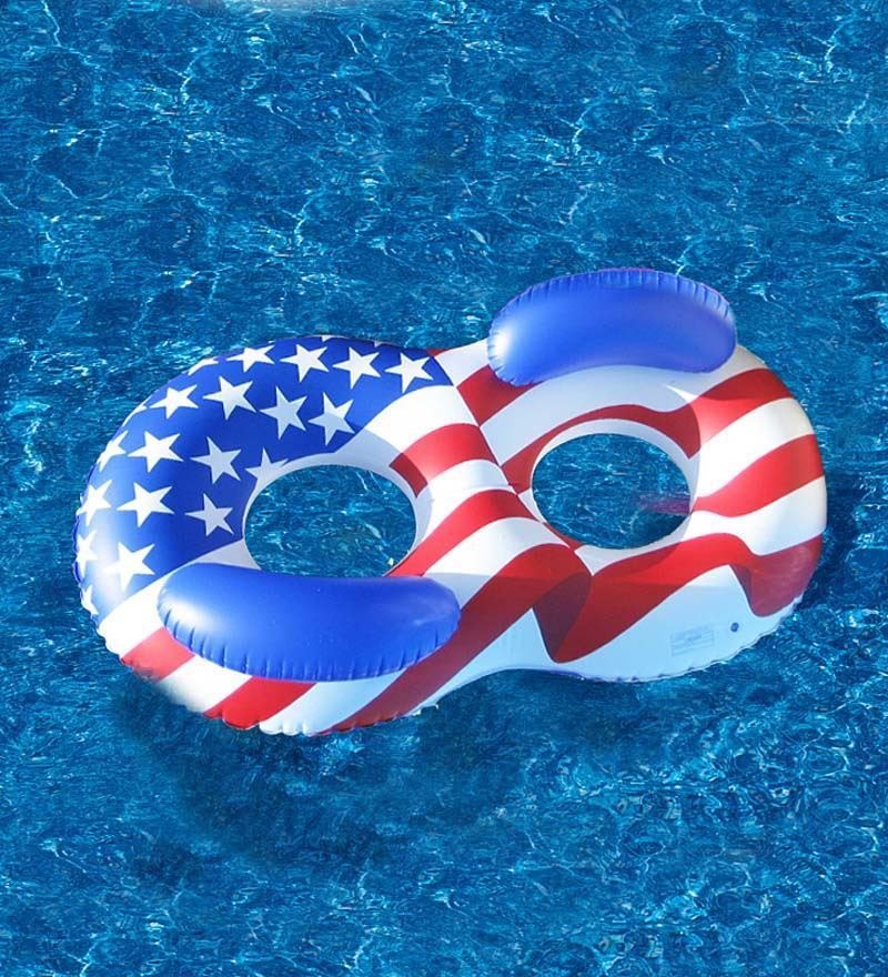 אבוב זוגי דגל אמריקה דגם 90413 מבית SwimLine