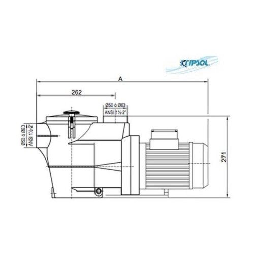 משאבה 1.5 כ";ס KRIPSOL KSE תוצרת ספרד קריפסול