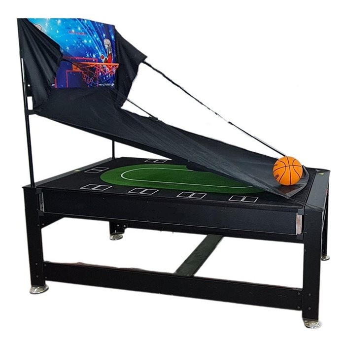 5 משחקים בתוך שולחן אחד 486888 (5 ב 1) בגודל 7 פיט מבית CITYSPORT