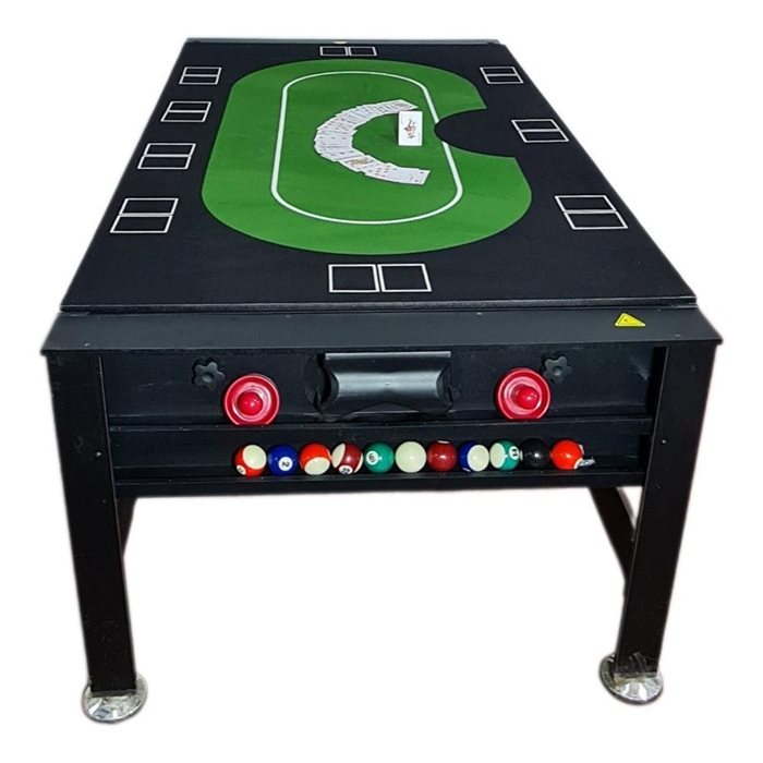 5 משחקים בתוך שולחן אחד 486888 (5 ב 1) בגודל 7 פיט מבית CITYSPORT