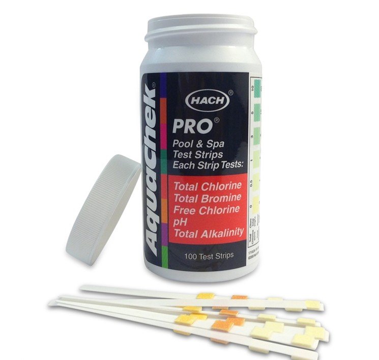 ערכת בדיקה מקצועית לבריכות שחייה ולג';קוזי 5 פרמטרים AquaChek Pro