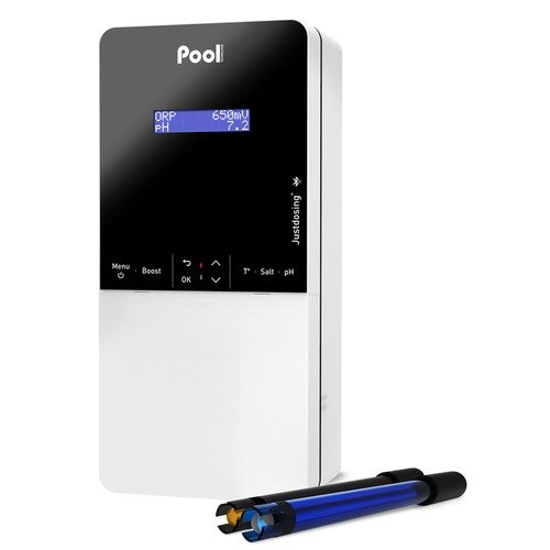 בקר משולב כלור ופי הייץ'; אוטומטי 100008 JUSTDOSING פול טק