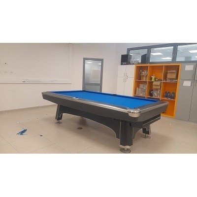 שולחן פול מקצועי 9 פיט 100180 AMERICAN POOL צבע שחור אמריקן פול