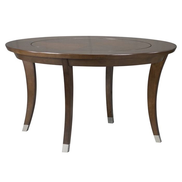 שולחן קלפים/שולחן אוכל 100350 בקוטר 122 ס";מ Heritage מעץ Legacy