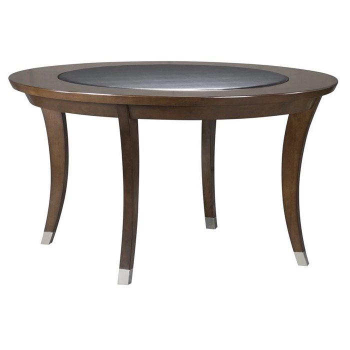 שולחן קלפים/שולחן אוכל 100350 בקוטר 122 ס";מ Heritage מעץ Legacy