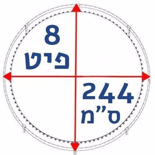 משטח קפיצה לטרמפולינה