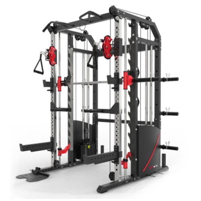 מולטי טריינר משולב עם סמית משין 101954 מקצועי ומאסיבי 3000 אפווי