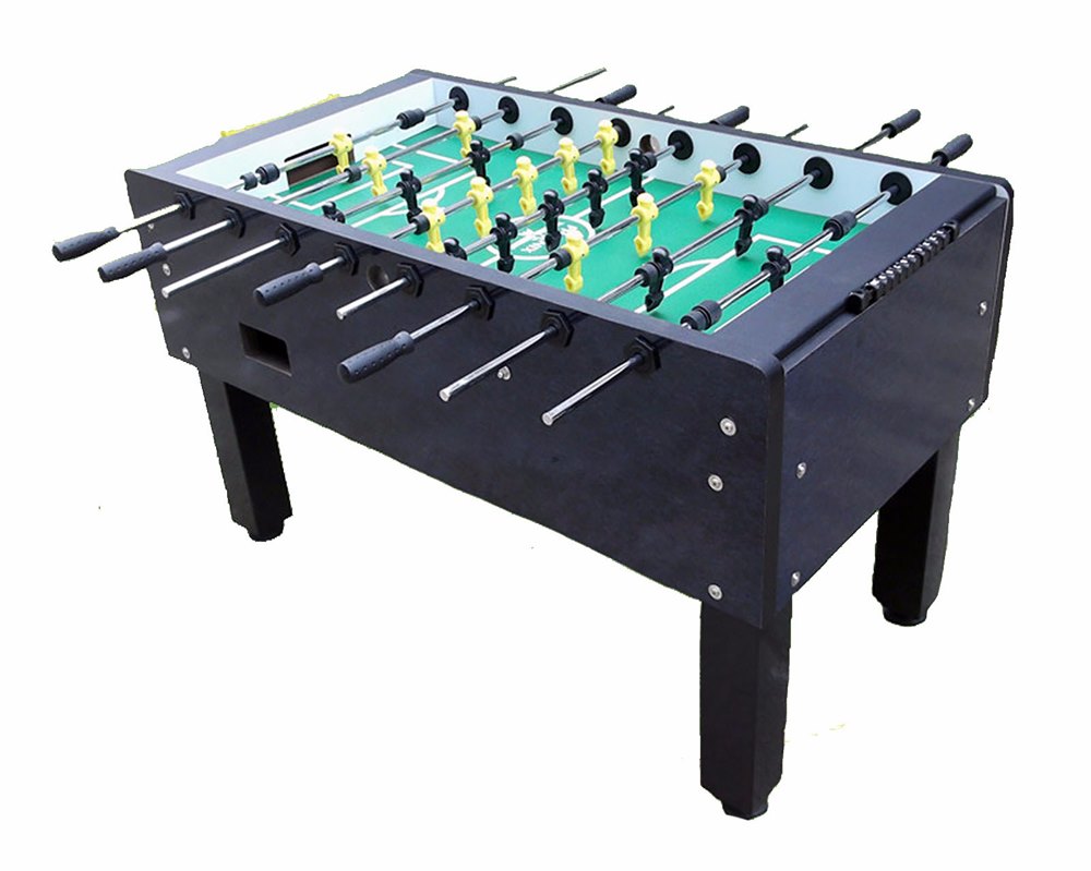 שולחן כדורגל מקצועי בגודל 4.5 פיט מרוול בצבע שחור מבית CITYSPORT