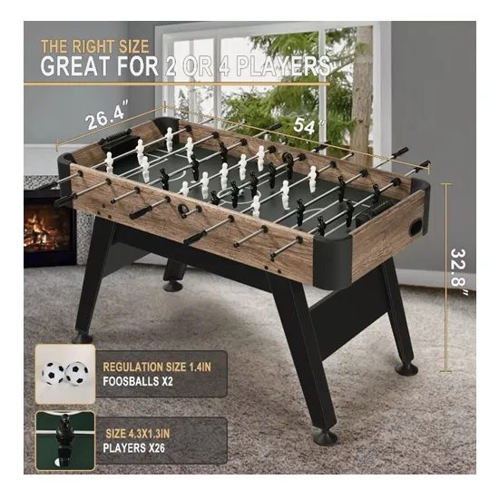 שולחן משחק כדורגל 250157 בגודל 54 אינצ'; מבית CITYSPORT