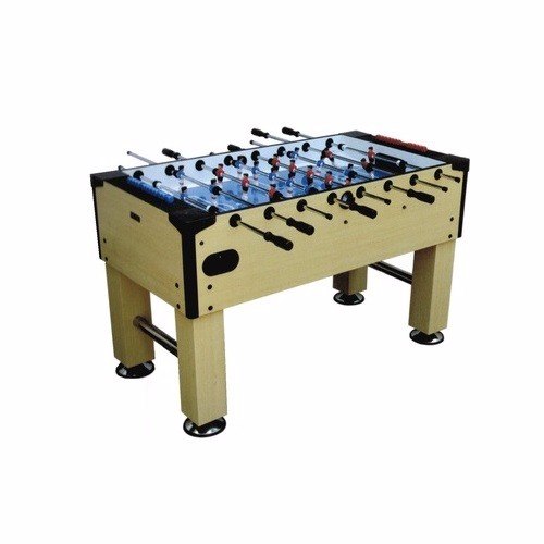 שולחן כדורגל בגודל 4.5 פיט צבע בז'; SBT-152 זכוכית איכותית