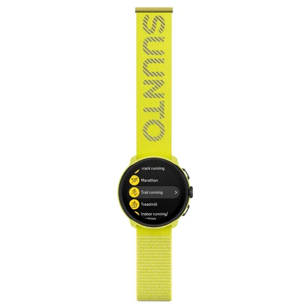שעון ספורט וכושר 251386 דגם RUN בצבע צהוב Lime מבית SUUNTO