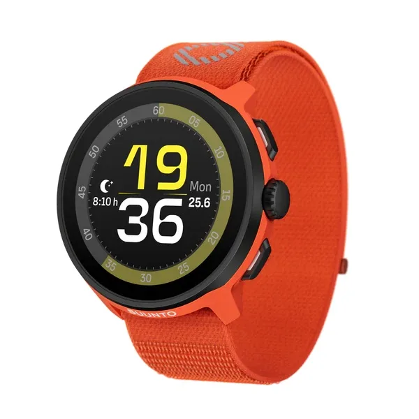 שעון ספורט וכושר 251387 דגם RUN בצבע כתום Coral Orange מבית SUUNTO