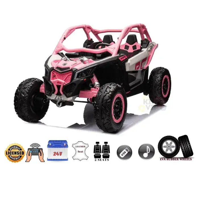 ג';יפ ממונע לילדים 261475 בעוצמה 24V עם 4 מנועים 20 אמפר CAN AM