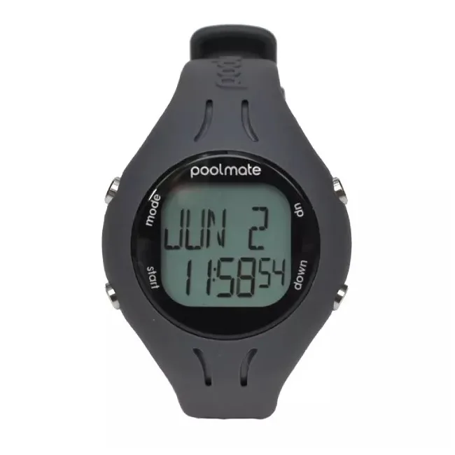 שעון שחייה 261480 דגם פולמייט 2 בצבע אפור מבית Poolmate