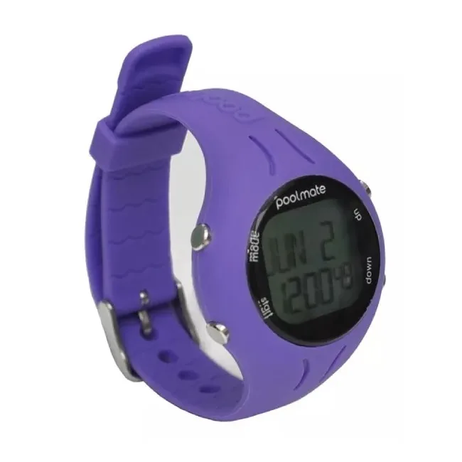 שעון שחייה 261484 דגם פולמייט 2 בצבע סגול מבית Poolmate