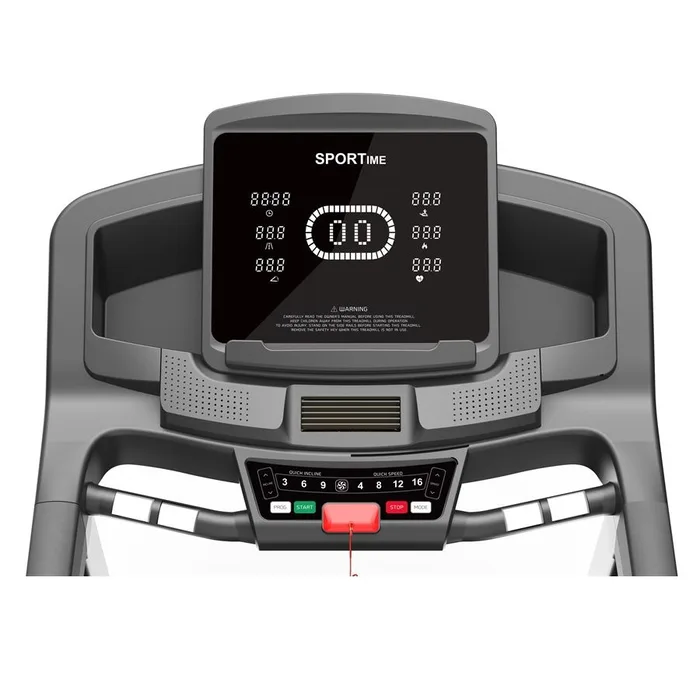 מסלול ריצה 261540 דגם effective מבית sportime בלעדי 2 שנות אחריות על המכשיר 15 שנים על המנוע