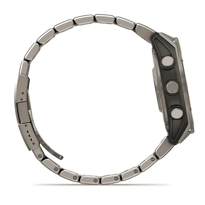 שעון ספורט חכם 261644 דגם f?nix® 8 AMOLED Sapphire TITANIUM בקוטר 47 מ";מ בית GARMIN