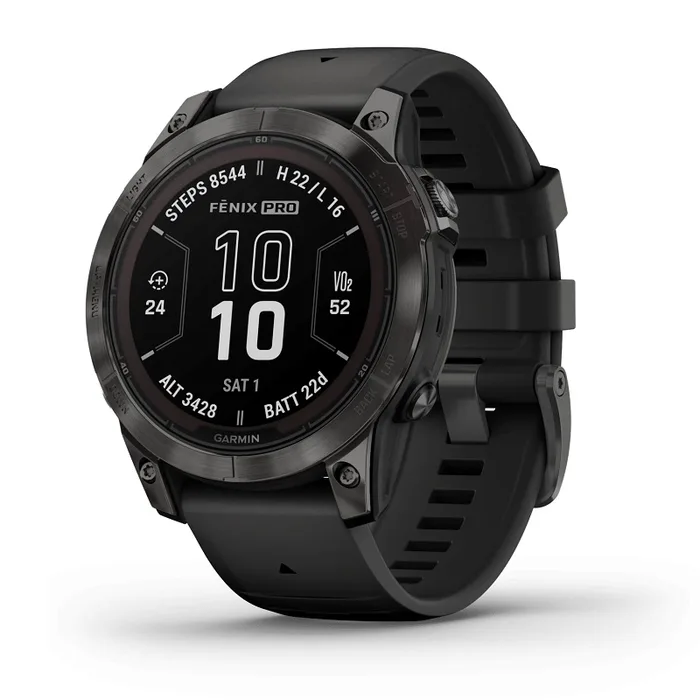 שעון ספורט חכם 261647 דגם f?nix® 7 PRO SAPPHIRE SOLAR EDITION בקוטר 47 מ";מ בית GARMIN