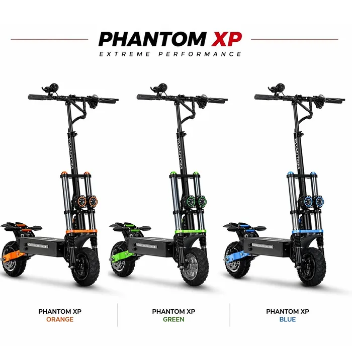 קורקינט חשמלי עוצמתי 261667 בעוצמה 60V דגם XP מבית PHANTOM
