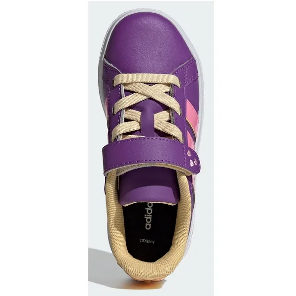 נעלי אופנה לילדים 261771 דגם Disney Minnie Mouse Grand Court ADIDAS בצבע סגול