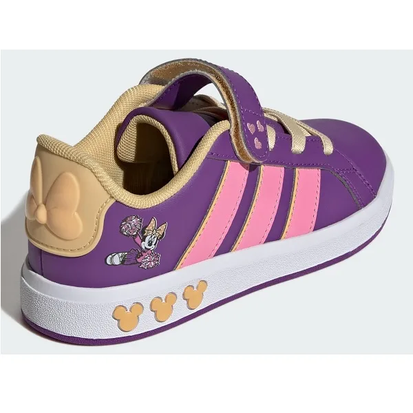נעלי אופנה לילדים 261771 דגם Disney Minnie Mouse Grand Court ADIDAS בצבע סגול