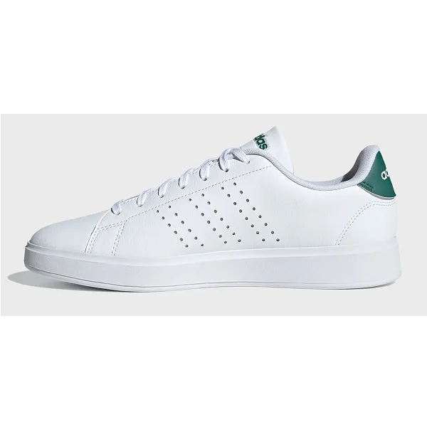 נעלי אופנה לגברים בסגנון ספורטיבי 261776 דגם Advantage 2.0 ADIDAS בצבע לבן