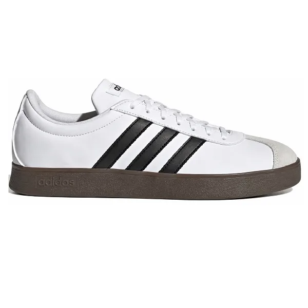 נעלי אופנה לגברים בסגנון ספורטיבי 261777 דגם VL Court Base ADIDAS בצבע לבן