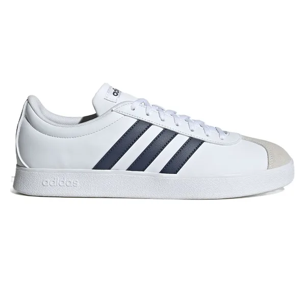 נעלי אופנה לגברים בסגנון ספורטיבי 261778 דגם VL Court Base ADIDAS בצבע לבן
