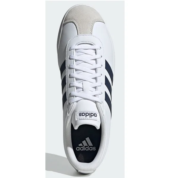 נעלי אופנה לגברים בסגנון ספורטיבי 261778 דגם VL Court Base ADIDAS בצבע לבן