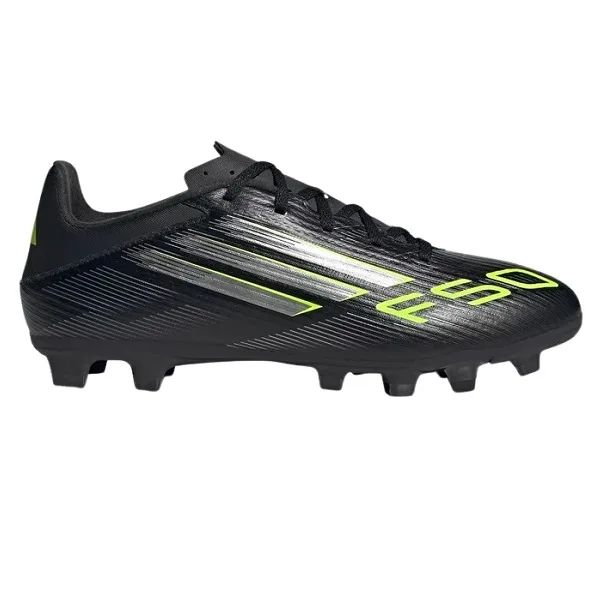 נעלי כדורגל דשה לבוגרים 261783 דגם F50 Club Firm ADIDAS בצבע שחור