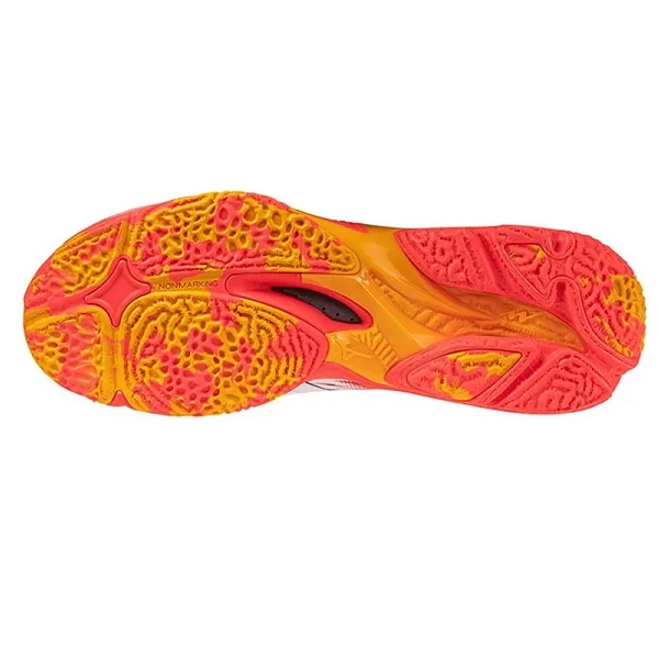 נעלי כדורעף לבוגרים 261786 דגם Wave Lightning Neo 3 MIZUNO בצבע לבן