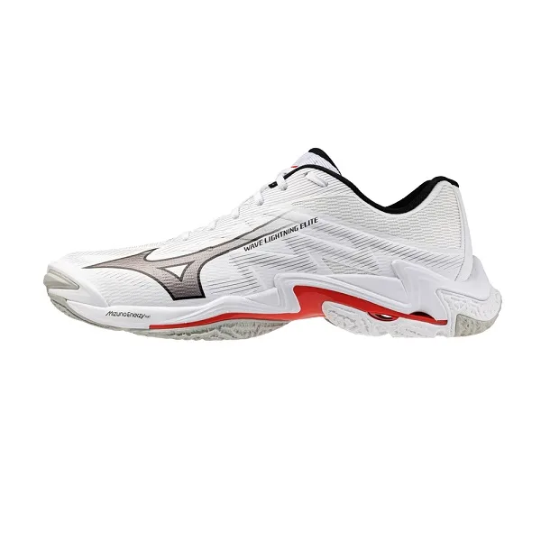 נעלי כדורעף לבוגרים 261790 דגם Wave Wave Lightning Elite MIZUNO בצבע לבן