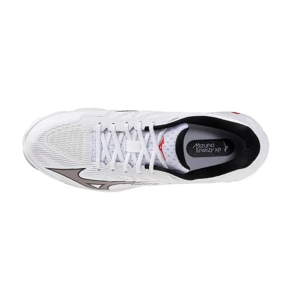 נעלי כדורעף לבוגרים 261790 דגם Wave Wave Lightning Elite MIZUNO בצבע לבן