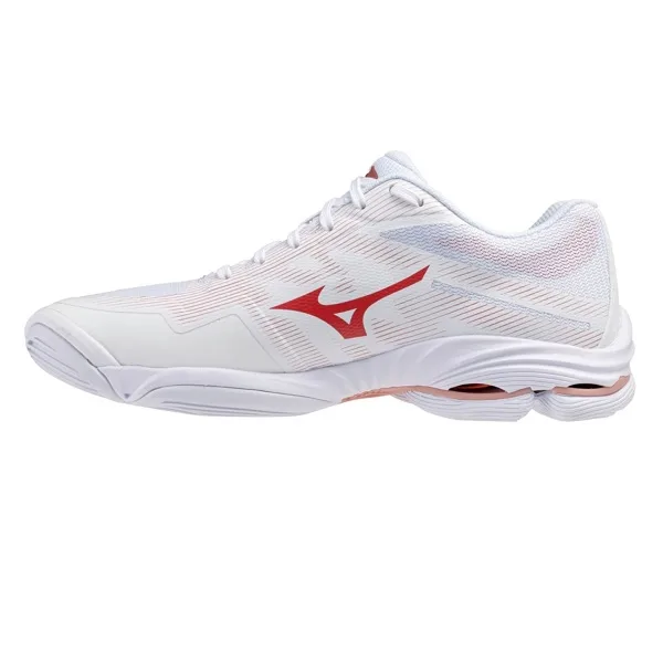נעלי כדורעף לנשים 261792 דגם Wave Lightning Pro MIZUNO בצבע לבן