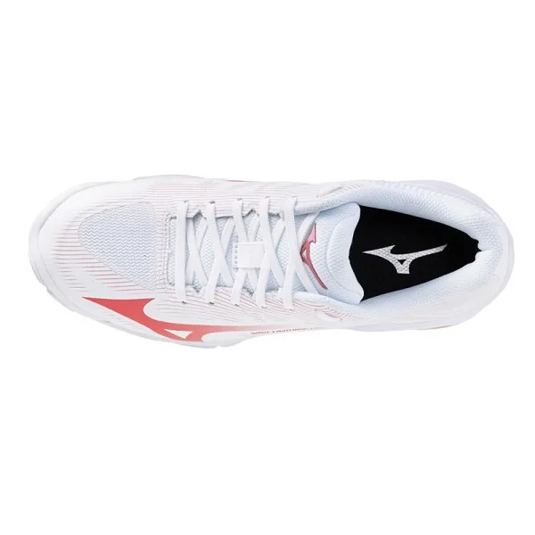 נעלי כדורעף לנשים 261792 דגם Wave Lightning Pro MIZUNO בצבע לבן