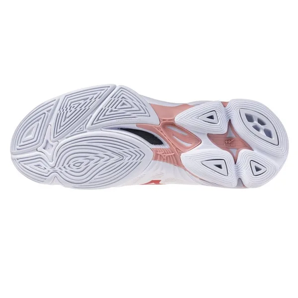 נעלי כדורעף לנשים 261792 דגם Wave Lightning Pro MIZUNO בצבע לבן
