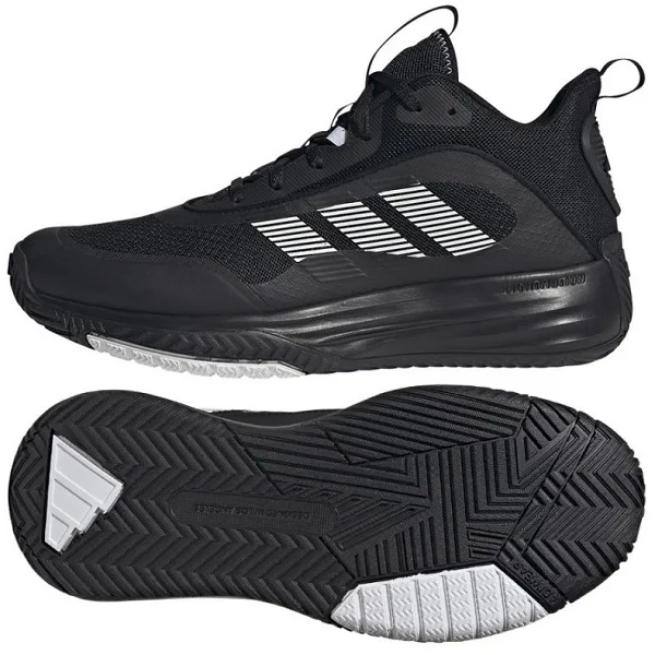 נעלי כדורסל לבוגרים 261797 דגם Performance Ownthegame 3.0 ADIDAS בצבע שחור