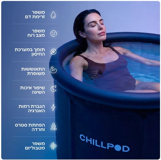 אמבטיית קרח מבודדת קור 261845 דגם CHILLPOD מבית CHILLPOD -
