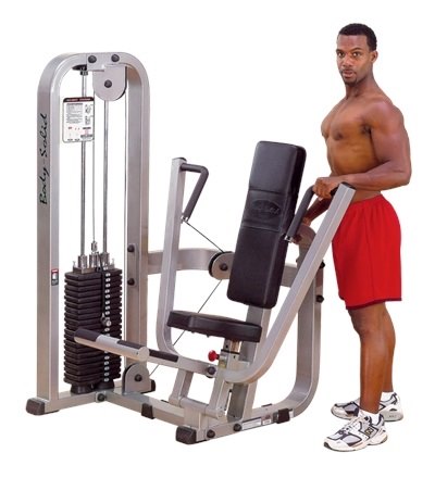 מכונה מקצועית ומסיבית SBP-100 ללחיצת חזה בישיבה BODY SOLID