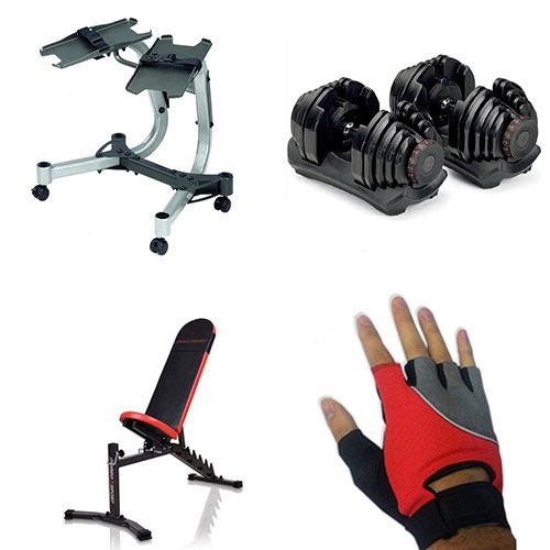 זוג משקולות יד אוניברסליות 92840-1090 + ספת כושר+מעמד מבית CITYSPORT