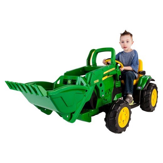 טרקטור ממונע 12V לילדים 80024 כולל כף, מבית CITYSPORT