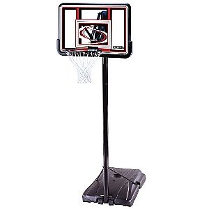 מתקן סל נייד עם לוח אקרילי שקוף